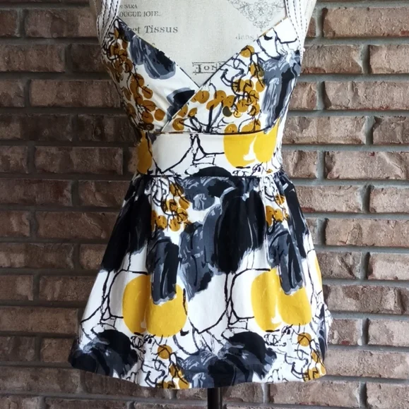 Anthropologie Viola Sleeveless Peplum Top Size 2 - Picture 7 of 7